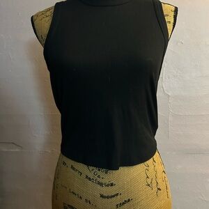 Black Sleeveless Top